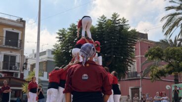 Celebración del quinto aniversario de la Muixeranga de Segària en Beniarbeig (94)