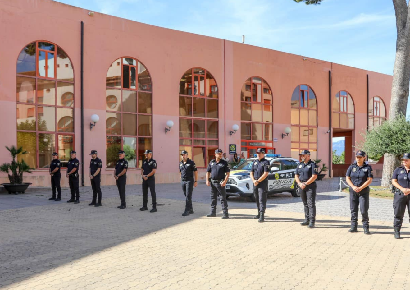 Cerca de 300 opositores inician el proceso selectivo para 8 nuevas plazas de agente de la Policía Local de Teulada