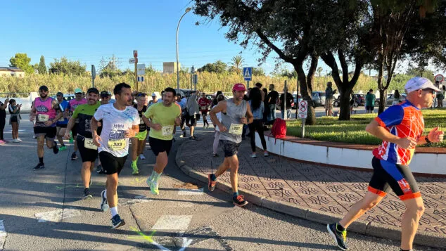 corredores en la iii 21k marina alta a su paso por els poblets