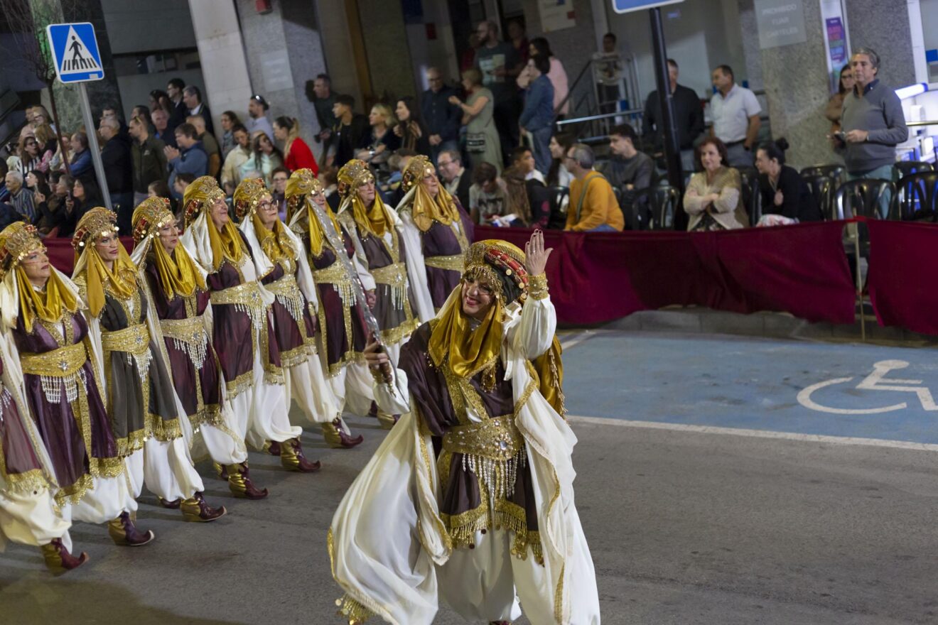 Desfile de las Fiestas de Moros y Cristianos de Calpe