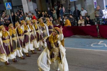 Desfile de las Fiestas de Moros y Cristianos de Calpe