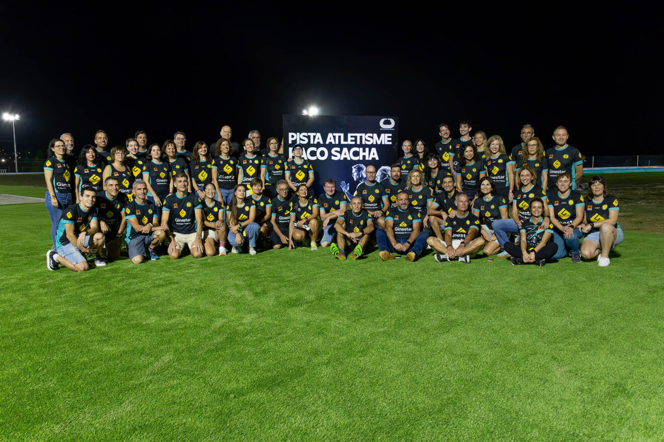 El Club d’Atletisme de Benissa en el estreno de la pista de atletismo Paco Sacha de Benissa