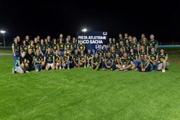 El Club d’Atletisme de Benissa en el estreno de la pista de atletismo Paco Sacha de Benissa