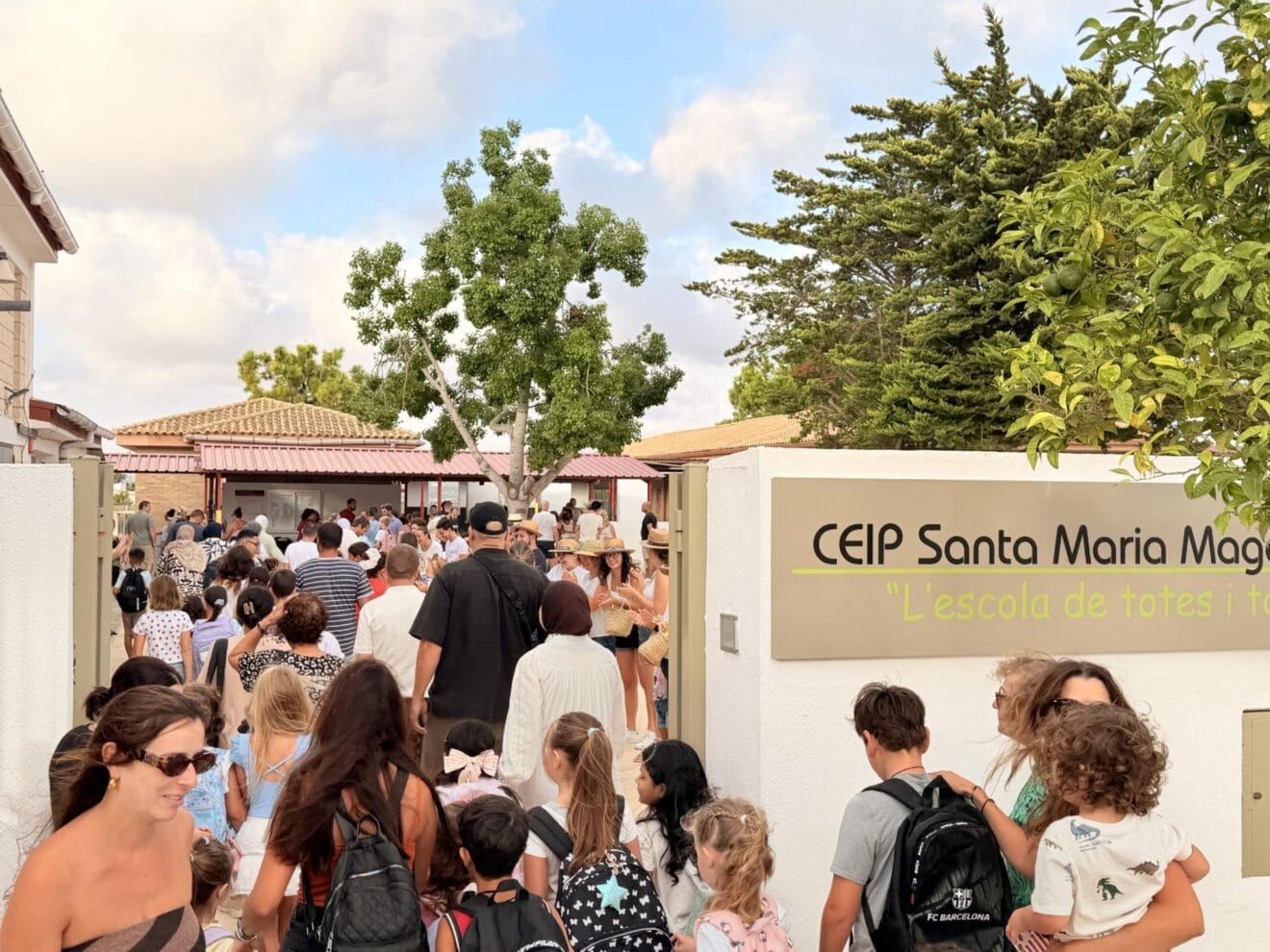Inicio del curso escolar 2026-2027 en el CEIP Santa María Magdalena