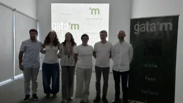 Equipo y colaboradores en la inauguración del primer Gata’m Fest