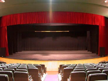 Escenario de la Casa de Cultura de Calp