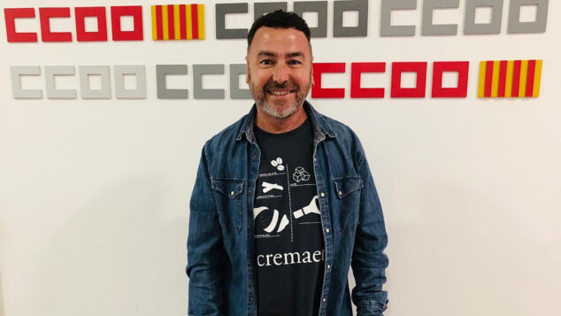 Imagen: Francesc Xavier Tro i Molines, responsable d’Acció Sindical de la Federació de Serveis a la Ciutadania de CCOOPV a les comarques del sud