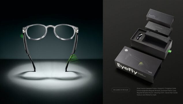 Imagen: Gafas inteligentes audio con tecnología open-ear