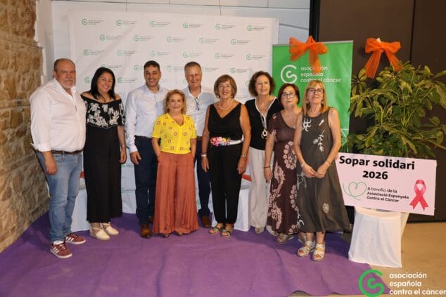 La AECC de Ondara recauda 6.800 euros en su IV Cena Solidaria 3 Imagen: La AECC de Ondara recauda 6.800 euros para la investigación
