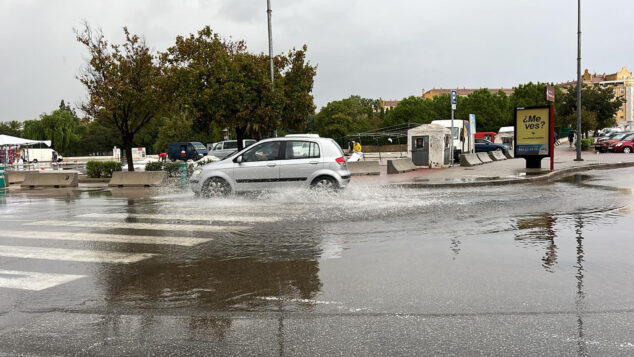 Imagen: Lluvia en Dénia en septiembre 2025 (archivo)
