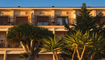 Luz dorada en la costa de Dénia