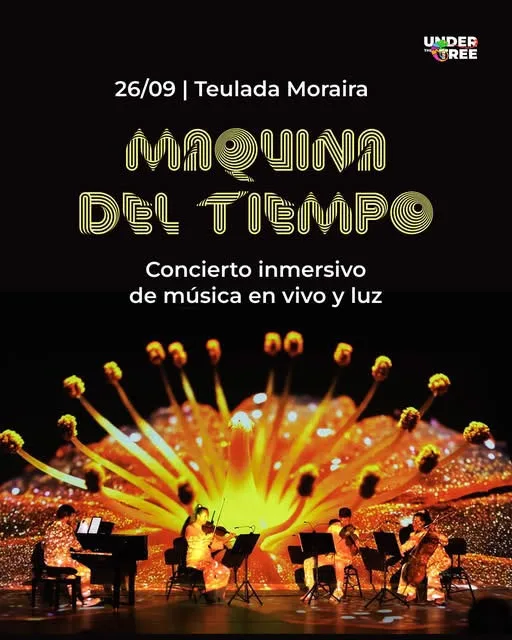 Dos conciertos inmersivos convierten la música en luz y color 3 Imagen: Maquina del Tiempo