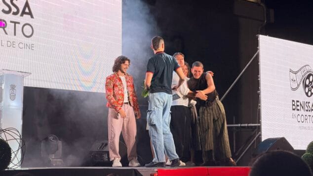 momentos de la gala de clausura de la segunda edicion de benissa en corto 14