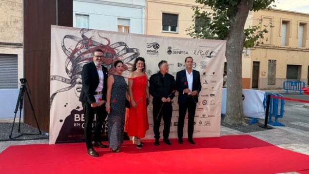 momentos de la gala de clausura de la segunda edicion de benissa en corto 63