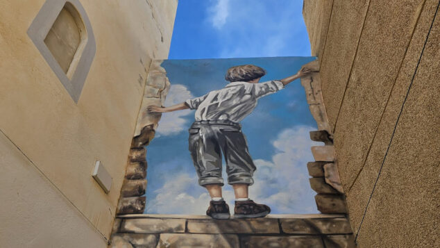 Imagen: Mural en el casco antiguo de Calp
