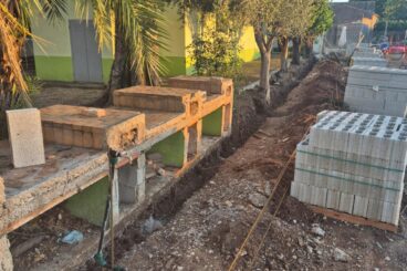 Obras de mejora en el núcleo de Pamis, Ondara