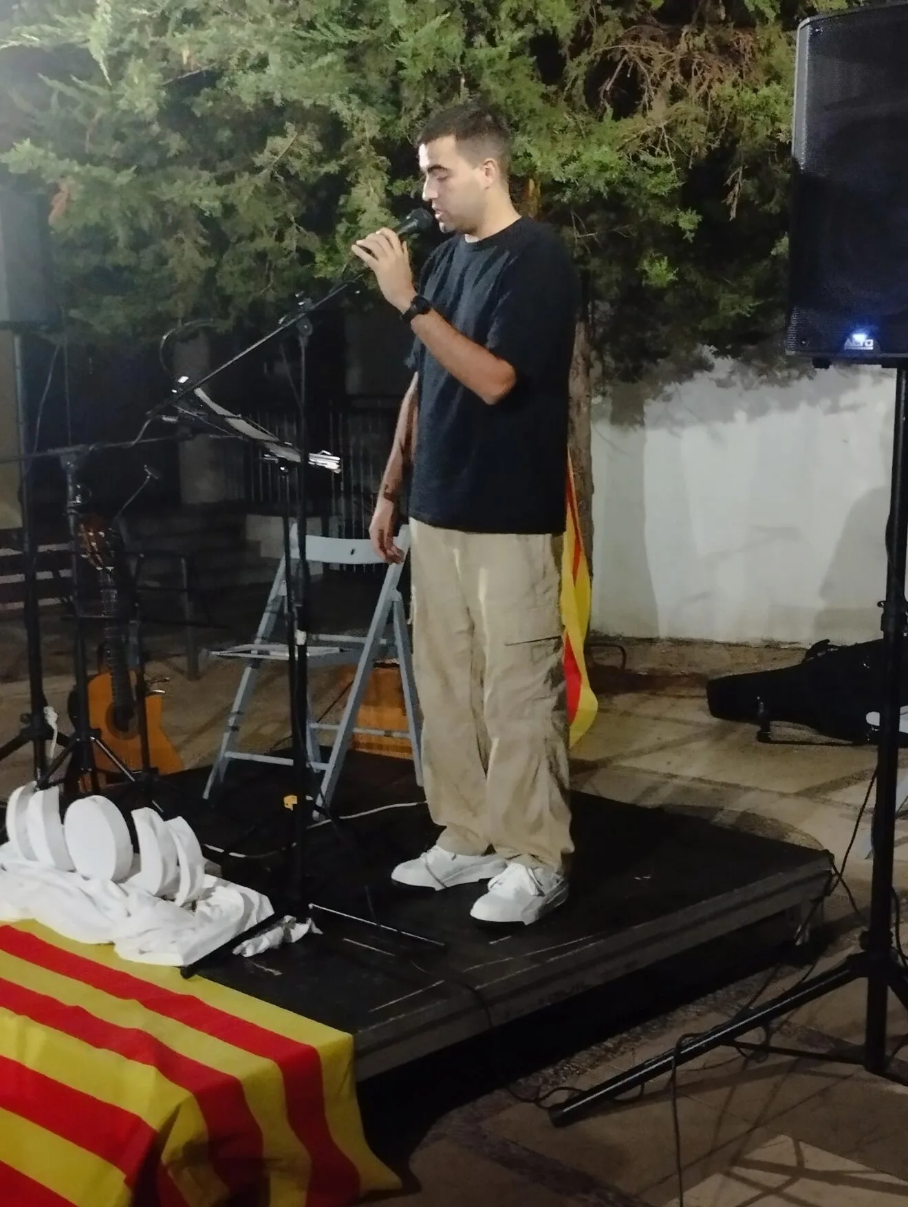 Pablo Nicolás Català en la Festa Estellés 2026 d'Ondara