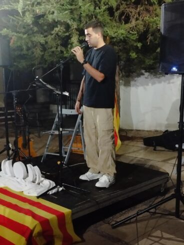Pablo Nicolás Català en la Festa Estellés 2026 d’Ondara