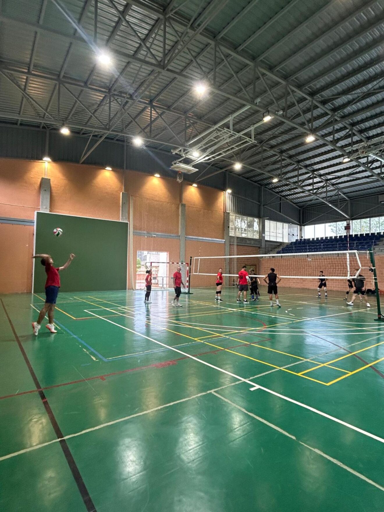 Partido del 2n Torneig de Voleibol Mancomunitat de la Marina Alta