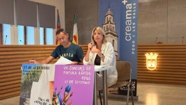 Presentación de la Feria de Comercio y el Concurso de Pintura Rápida de Pego