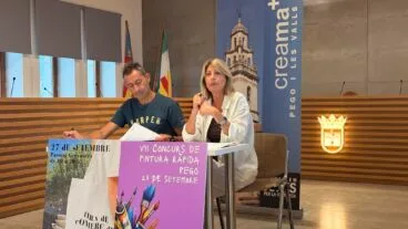 Presentación de la Feria de Comercio y el Concurso de Pintura Rápida de Pego