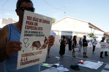 Protesta antitaurina de Ondara sin crueldad animal