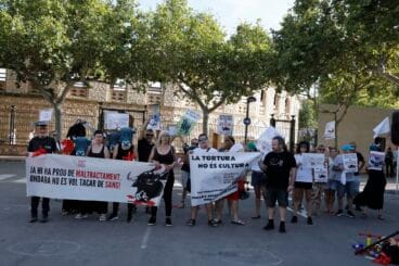 Concentración antitaurina de ‘Ondara sense crueltat animal’