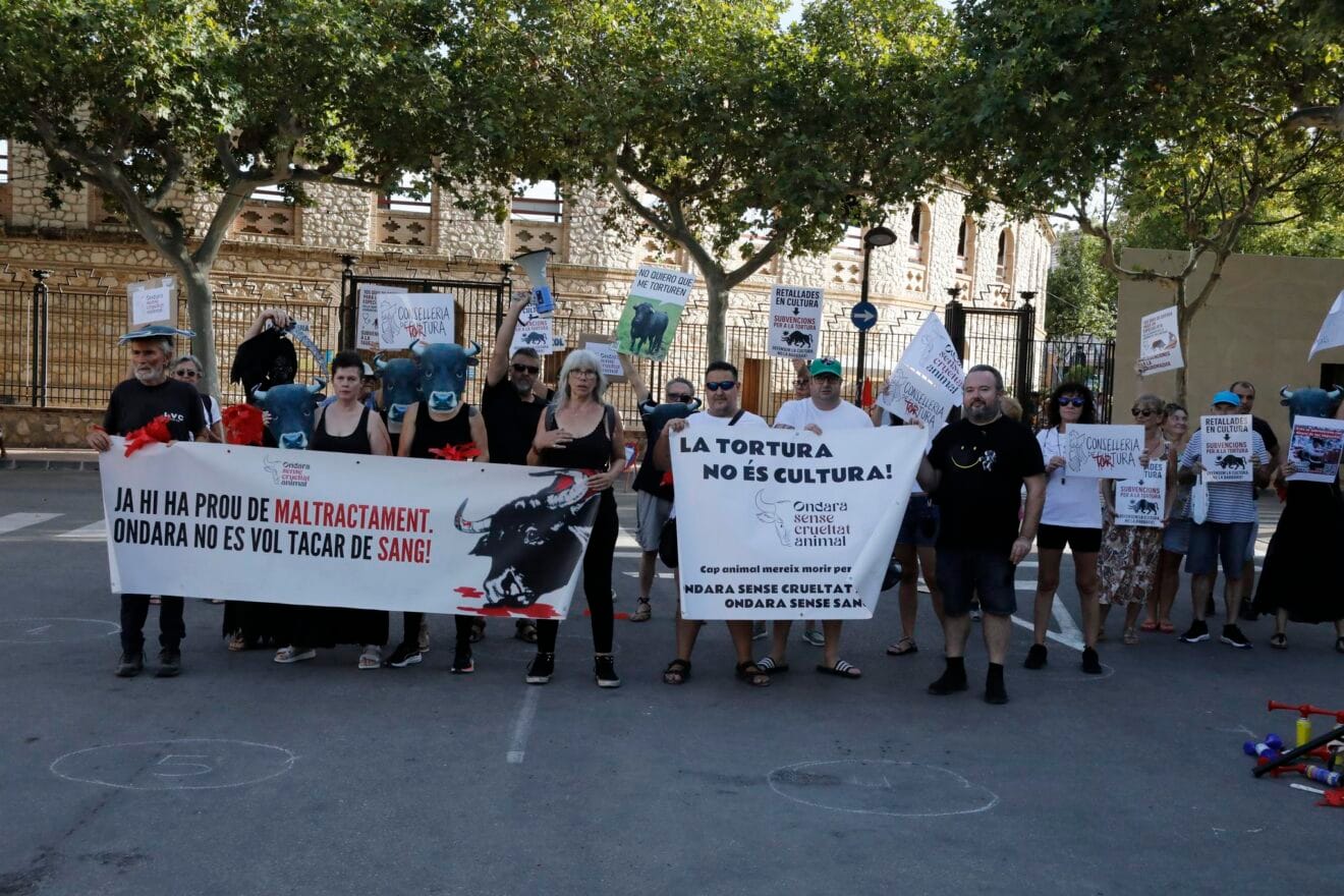 Concentración antitaurina de Ondara sin crueldad animal