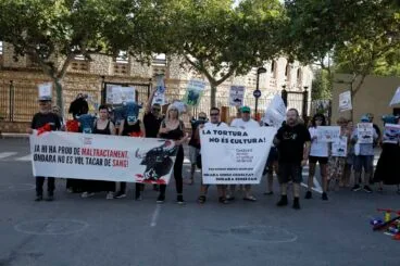 Concentración antitaurina de Ondara sin crueldad animal