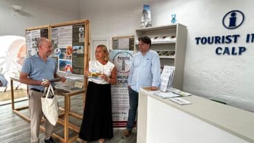 Sala de la Exposición de Turismo en Calp