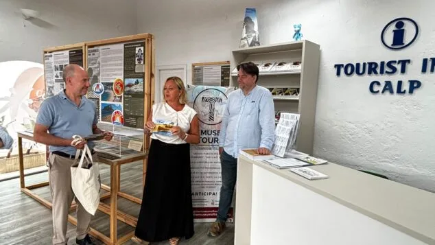 Un siglo de turismo en Calp: desde los primeros viajeros hasta el futuro 4 Imagen: Sala de la Exposición de Turismo en Calp