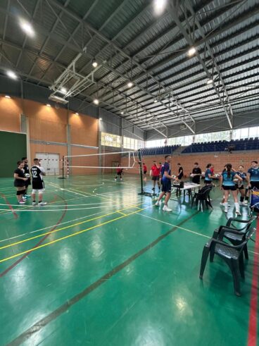 Vista general del torneo de voleibol