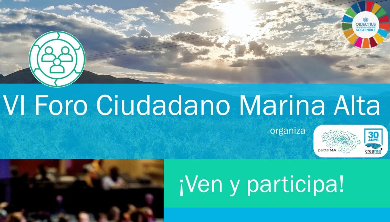 VI Foro Ciudadano Marina Alta