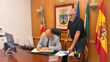 Visita del conseller de Emergencias a Pego
