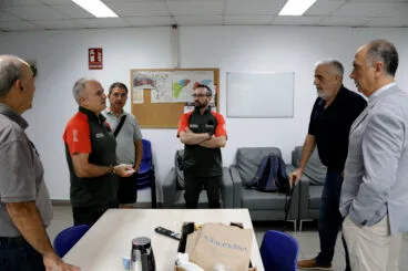 Visita del conseller de Emergencias e Interior a Pego (12)