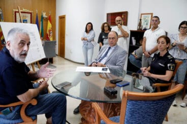 Visita del conseller de Emergencias e Interior a Pego (9)