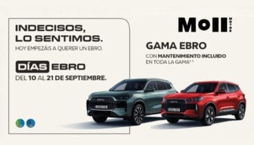 11 días para estrenar un híbrido EBRO por menos de 20.000€ 7 vuelven los dias ebro