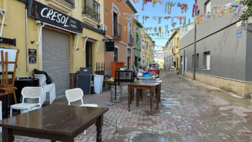 Bar en la Plaça del Castell de Els Poblets