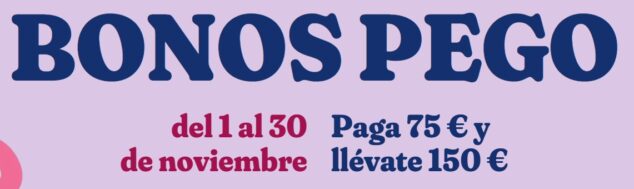 bono consumo pego