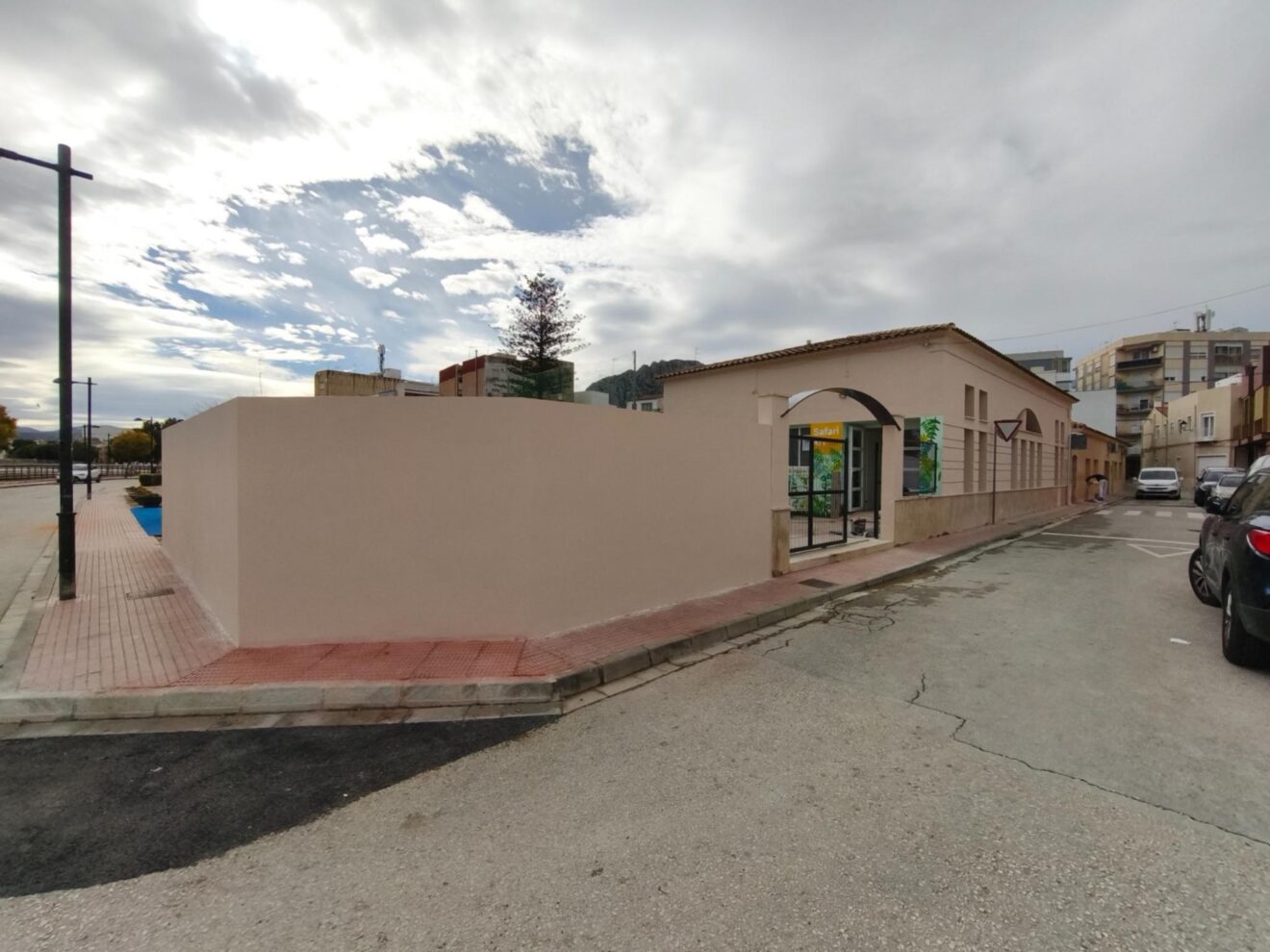 Estado actual de una zona urbana en El Verger
