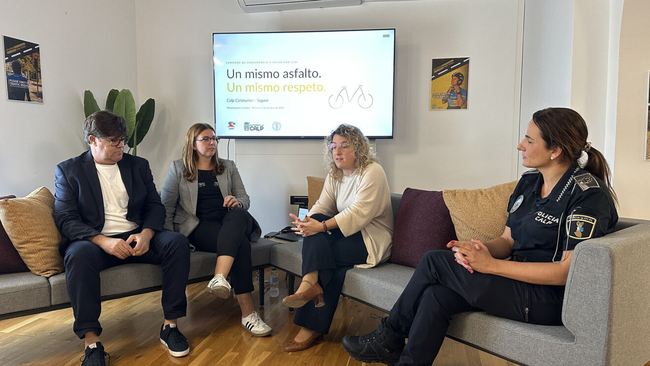 Calp presenta la campaña 'Un mismo asfalto, un mismo respeto'