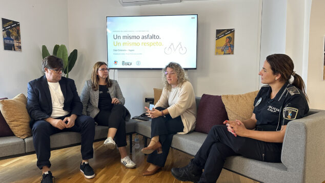 Imagen: Calp presenta la campaña 'Un mismo asfalto, un mismo respeto'
