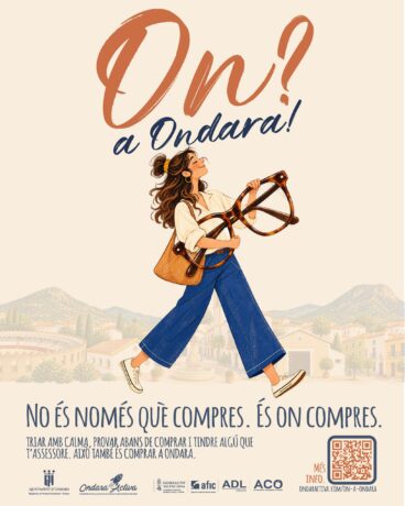 Cartel de la campaña ‘On? A Ondara!’