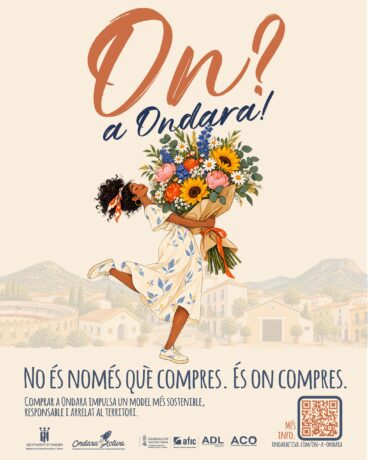 Cartel promocional de la campaña «On? a Ondara!»