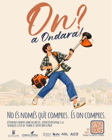 Cartel de la campaña ‘On? A Ondara!’