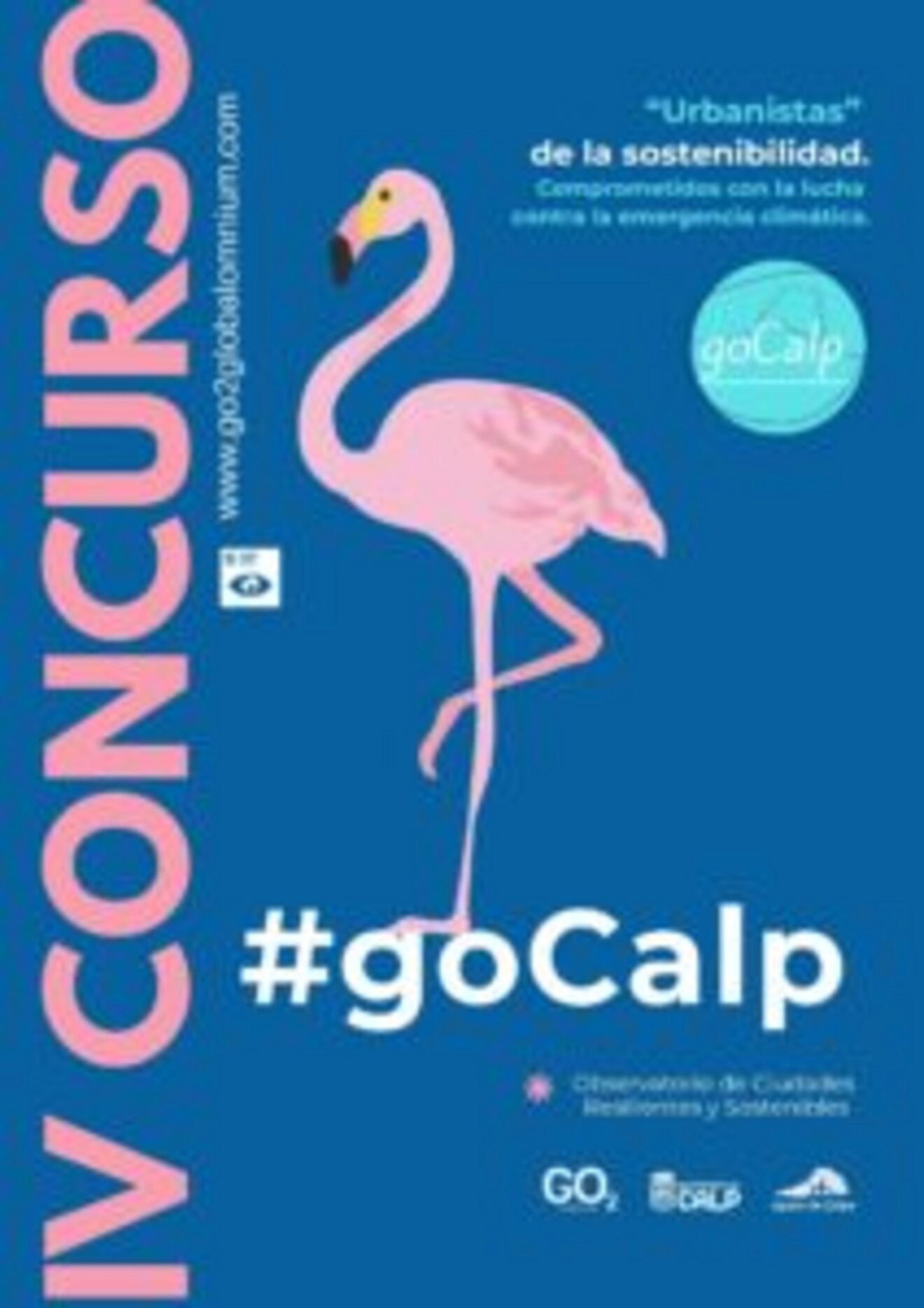 Cartel del IV Concurso #goCalp