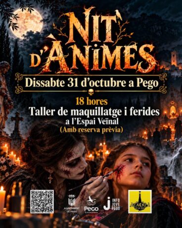 Cartel Nit d’Ànimes Pego