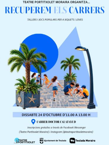 Cartel «Recuperem els carrers»