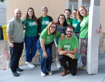 Docentes del CEIP Pare Pere de Jesús Pobre en la Marina Alta