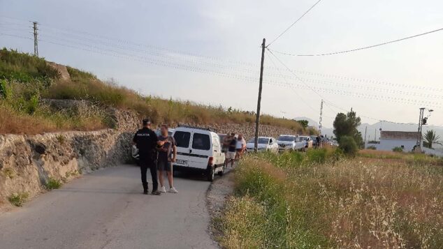 Imagen: Conflictos ocasionados en el camino Abiar Alta de Teulada